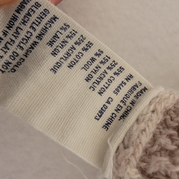 American Eagle Outfitters Women's XL lace cream cardigan long sleeve long top - Picture 8 of 8